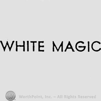 Words WHITE MAGIC.