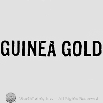 Words GUINEA GOLD.