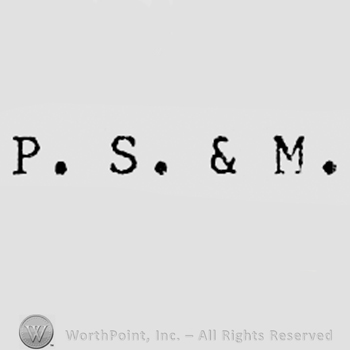 Letters P.S. & M.