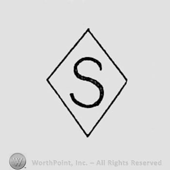 Letter S inside a diamond.
