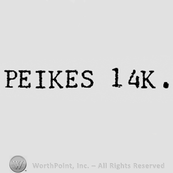 Word PEIKES 14K.
