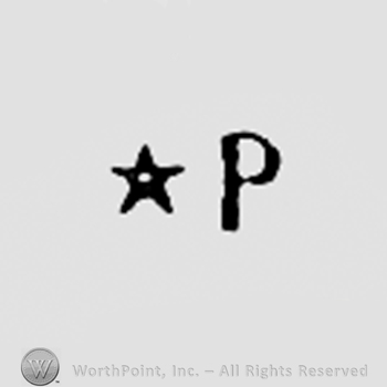 Star and letter P.