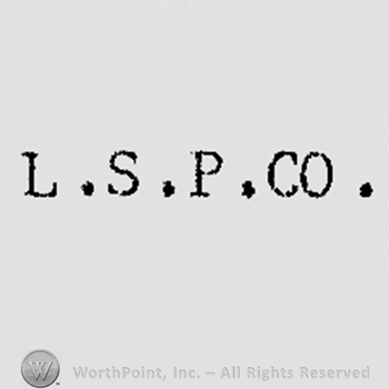 Letters L.S.P. and CO.