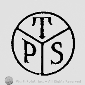 Letters TPS inside a circle.