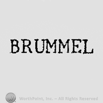 Word BRUMMEL.