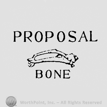 A bone and words PROPOSAL BONE.