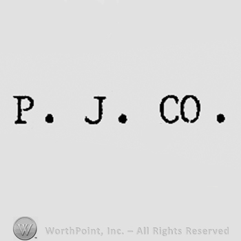 Letters P.J and CO.