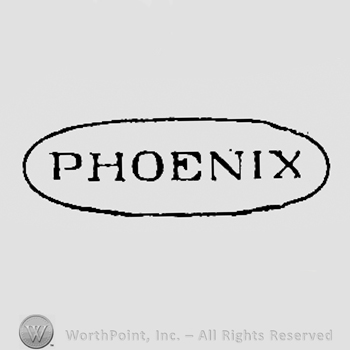 Word PHOENIX inside an oval.
