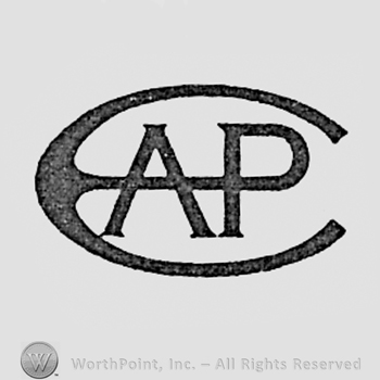 Monogram of letters CAP.