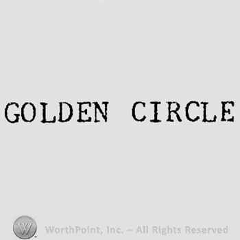 Words GOLDEN CIRCLE.