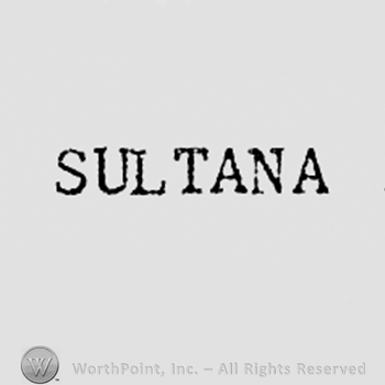 Word SULTANA.