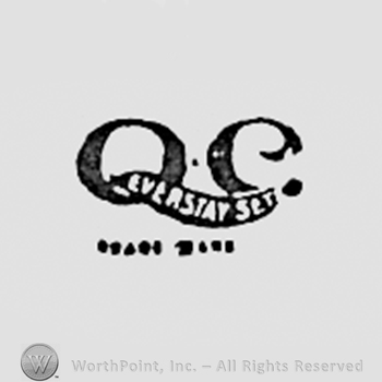 Letters Q and C, words EVERSTAY SET.