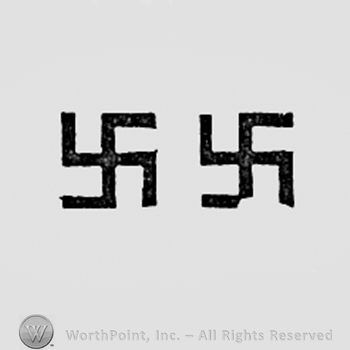 Two swastika.