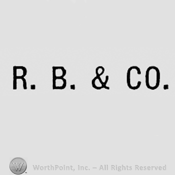 Letters R.B & CO.