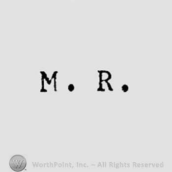 Letters M.R.