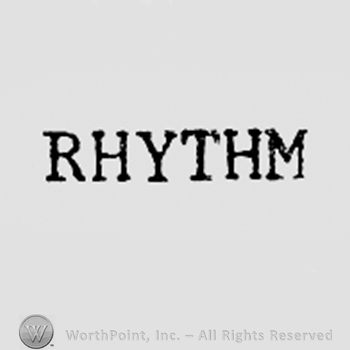 Word RHYTHM.