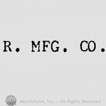Letters R. MFG. Co.