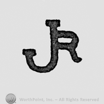 Monogram of letters JR.