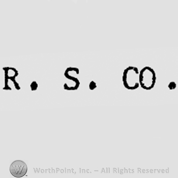 Letters R.S. CO.