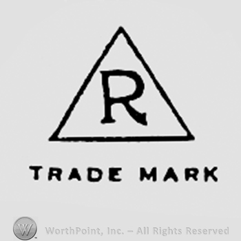Letter R inside a triangle.