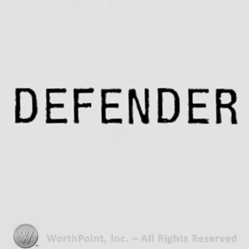 Word DEFENDER.