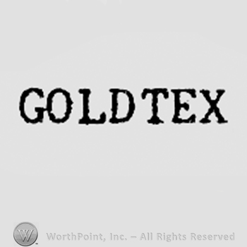 Word GOLDTEX.