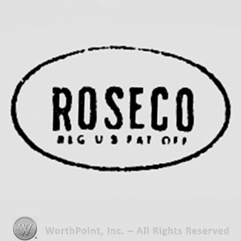 Word ROSECO inside an oval.