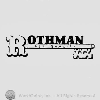 Word ROTHMAN written over a key.