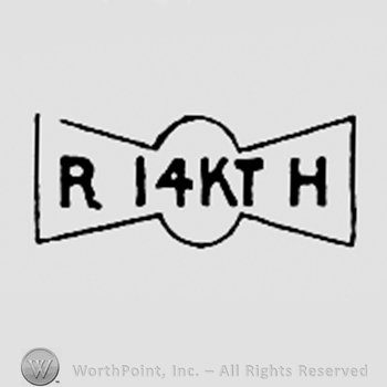 Letter R, number 14 and letters K,T,H.