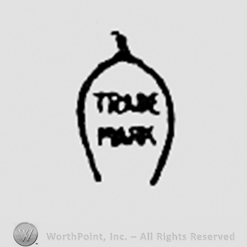 Words TRADE MARK written inside pincers.