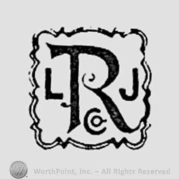 Letters LRJ CO written inside a square.