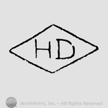 Letters HD inside a diamond.