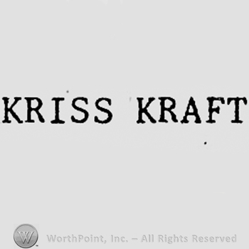 Words KRISS KRAFT.