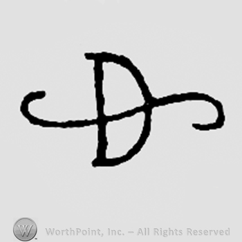 Monogram of letters S and D.