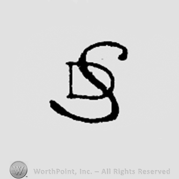 Monogram of letters S and D.