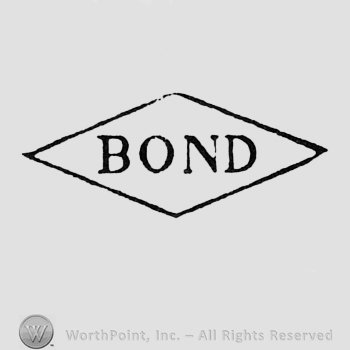 Word BOND inside a diamond.