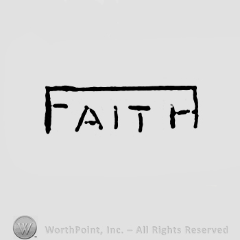 Word FAITH.