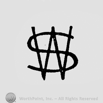 Monogram of letters SW.