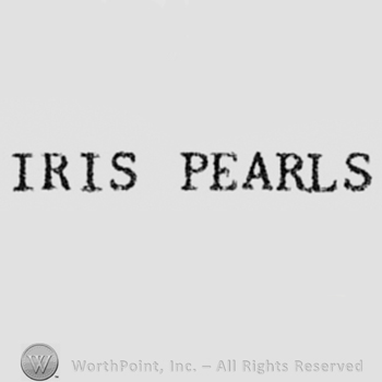 Words IRIS PEARLS.