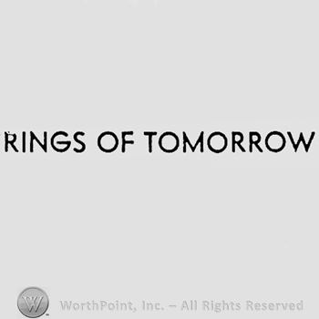 Words RINGS OF TOMORROW.