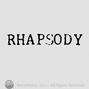 Word RHAPSODY.
