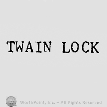 Words TWAIN LOCK.