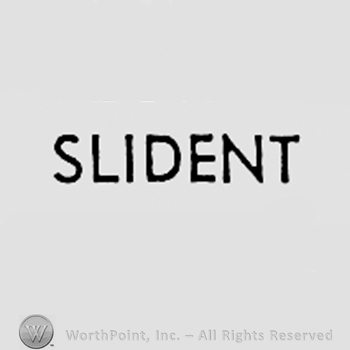 Word SLIDENT.