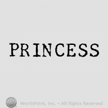 Word PRINCESS.