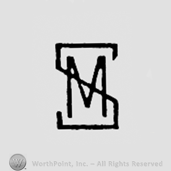 Monogram of letters S and M.