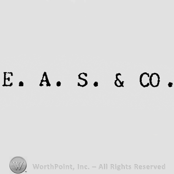 Letters E,A,S & CO.