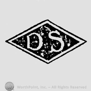 Letters D and S inside a diamond.
