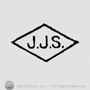 Letters JJS inside a diamond.