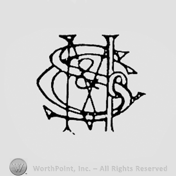 Monogram of letters S & M.