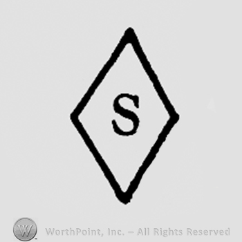 Letter S inside a diamond.